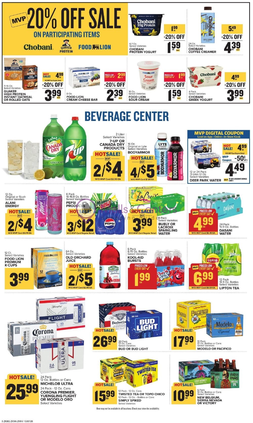 Weekly ad for Food Lion valid: 10/07/2026 - 10/13/2026, page 9