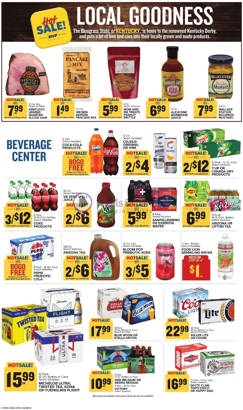Weekly ad for Food Lion valid: 09/09/2026 - 09/15/2026, page 10