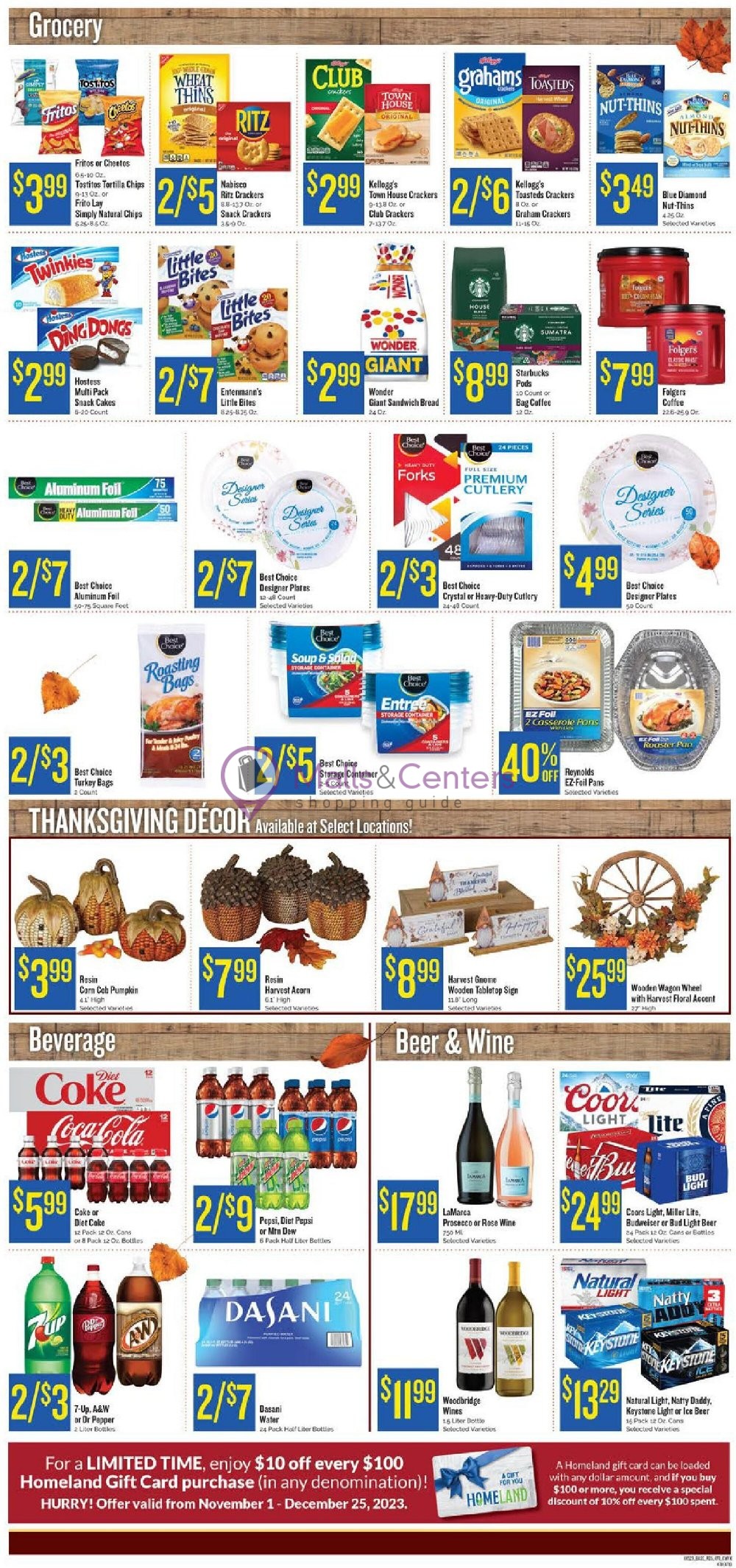 Weekly ad for Food Pyramid valid: 11/15/2023 - 11/23/2023, page 5