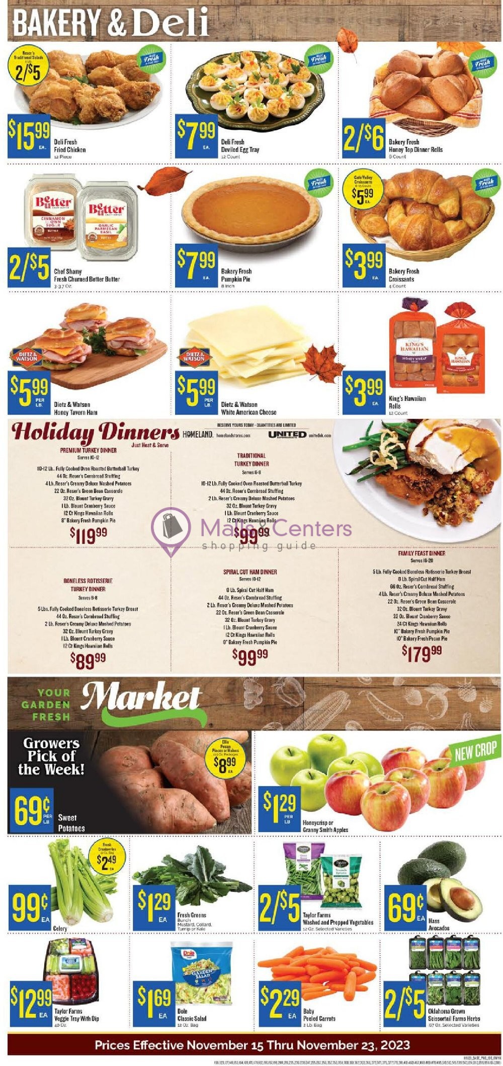 Weekly ad for Food Pyramid valid: 11/15/2023 - 11/23/2023, page 6