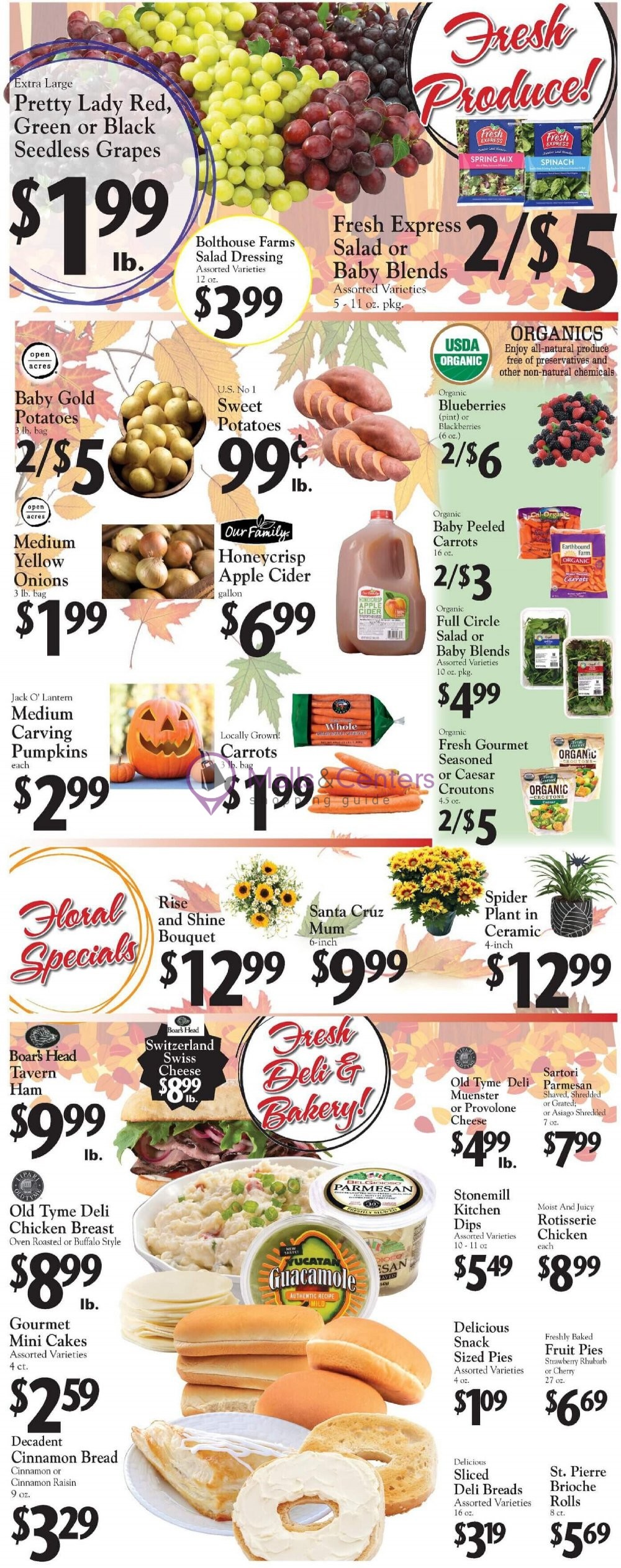 Food Town Fresh Market Weekly ad valid from 10/17/2022 to 10/23/2022 MallsCenters