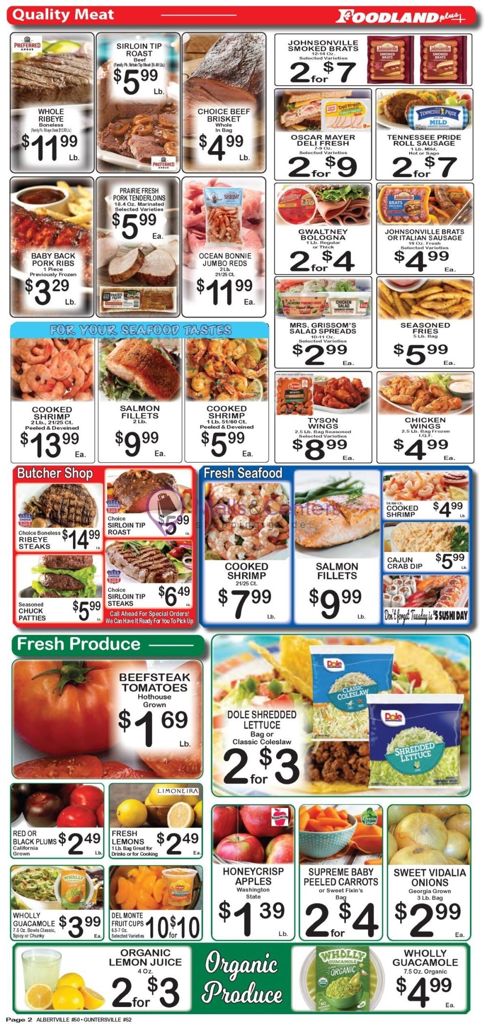 Weekly ad for Foodland Grocery valid: 06/25/2024 - 07/01/2024, page 2