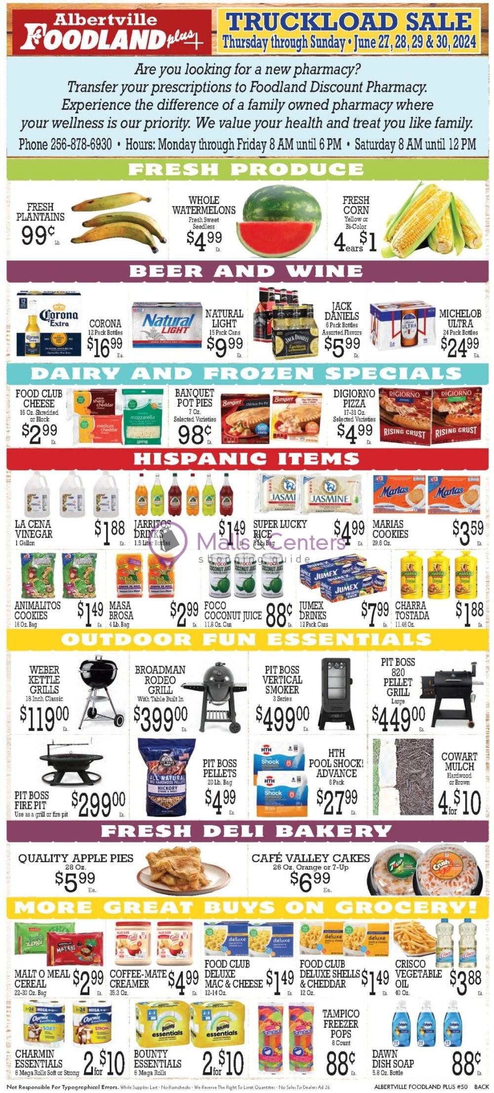 Weekly ad for Foodland Grocery valid: 06/25/2024 - 07/01/2024, page 6