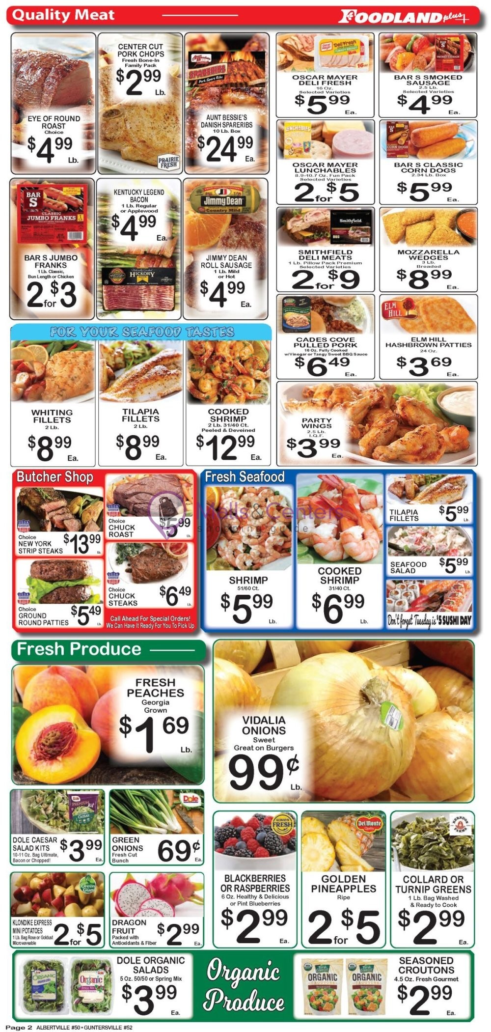 Foodland Grocery Weekly ad valid from 06/18/2024 to 06/24/2024 MallsCenters