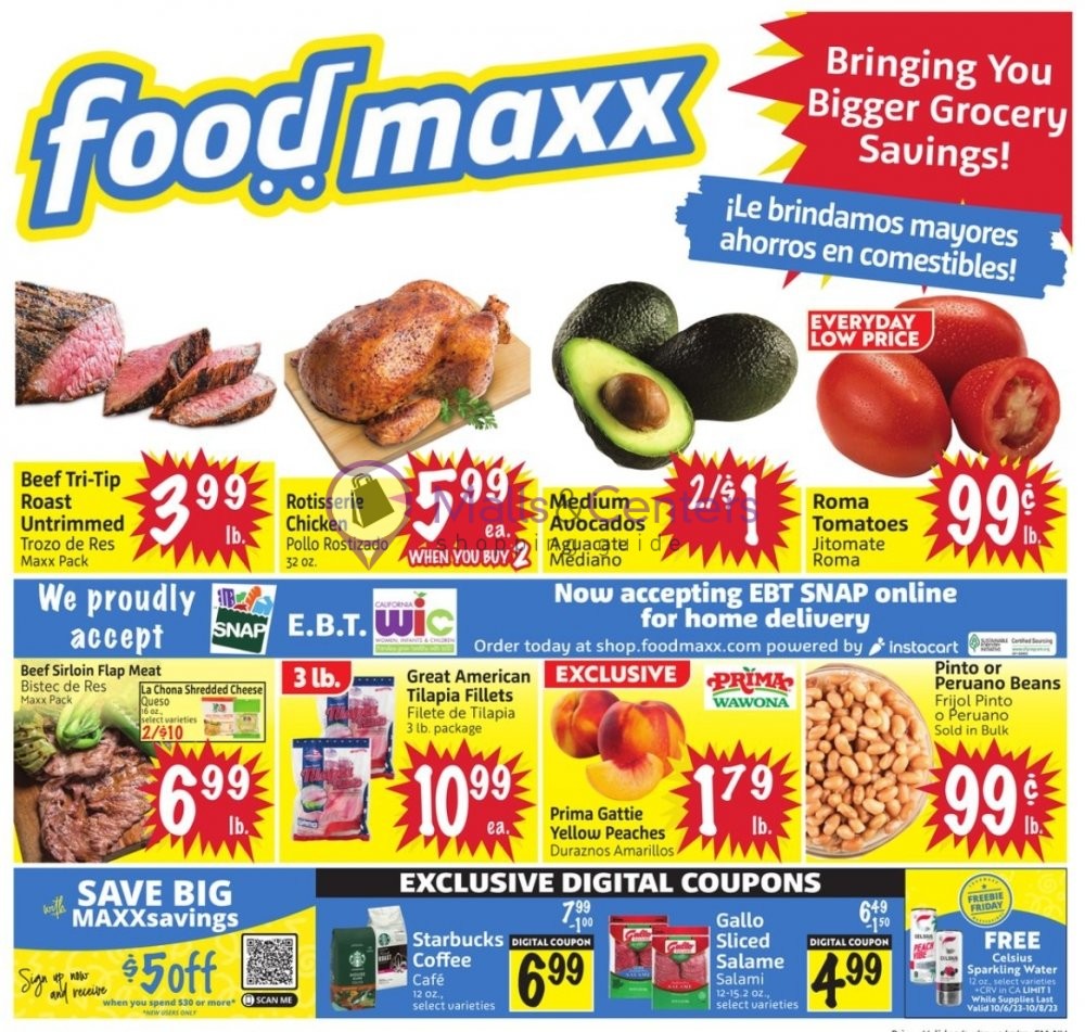 FoodMaxx Weekly ad valid from 10/04/2023 to 10/17/2023 - MallsCenters