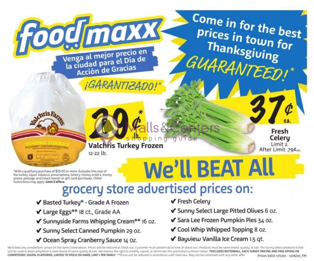 FoodMaxx Weekly Ad sales & flyers specials MallsCenters
