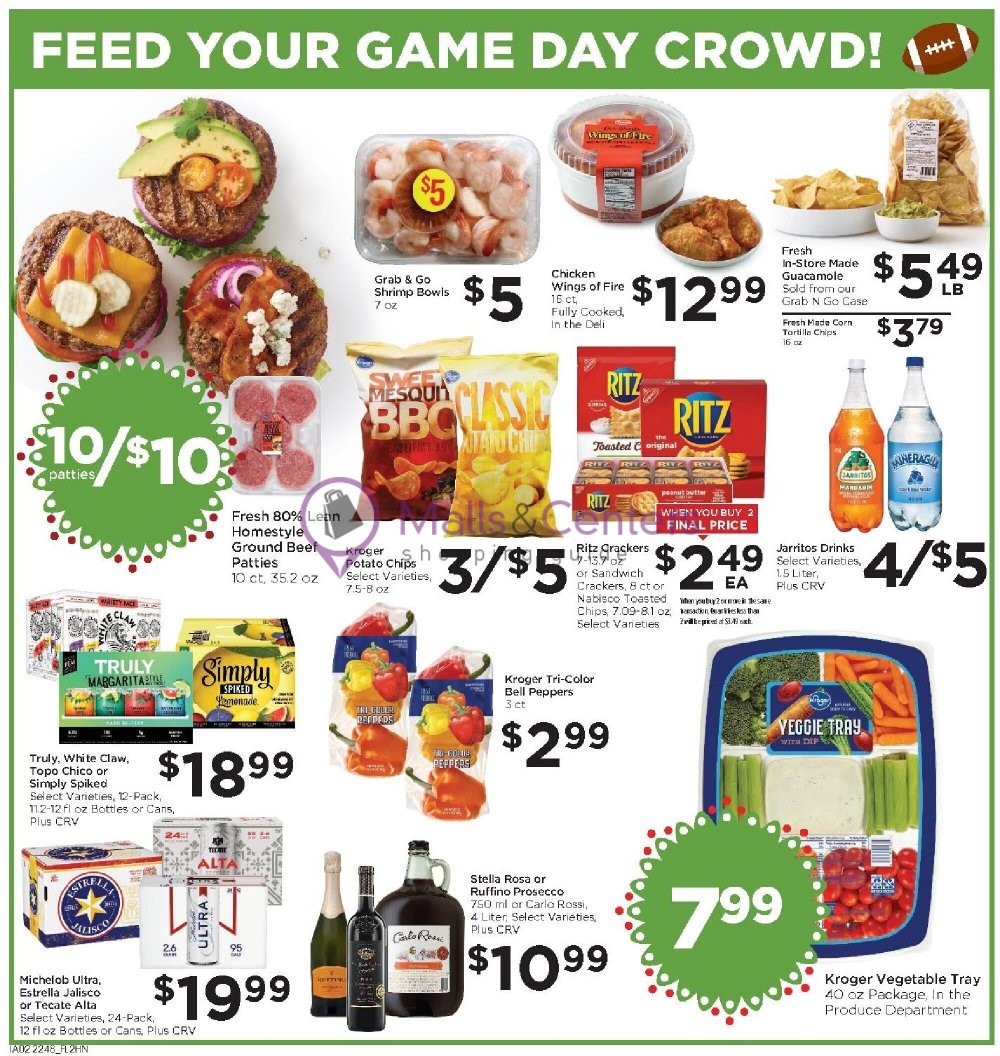 Foods Co. Weekly ad valid from 12/28/2022 to 01/03/2023 MallsCenters