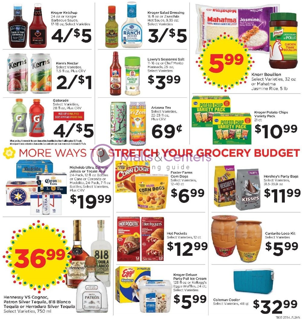 Foods Co. Weekly ad valid from 05/03/2023 to 05/09/2023 MallsCenters