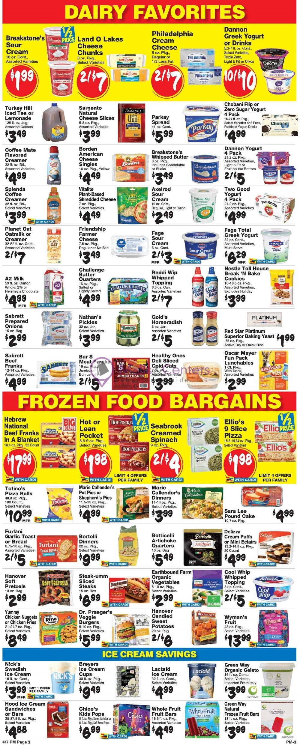 Foodtown Grocery Weekly ad valid from 04/07/2023 to 04/13/2023 MallsCenters