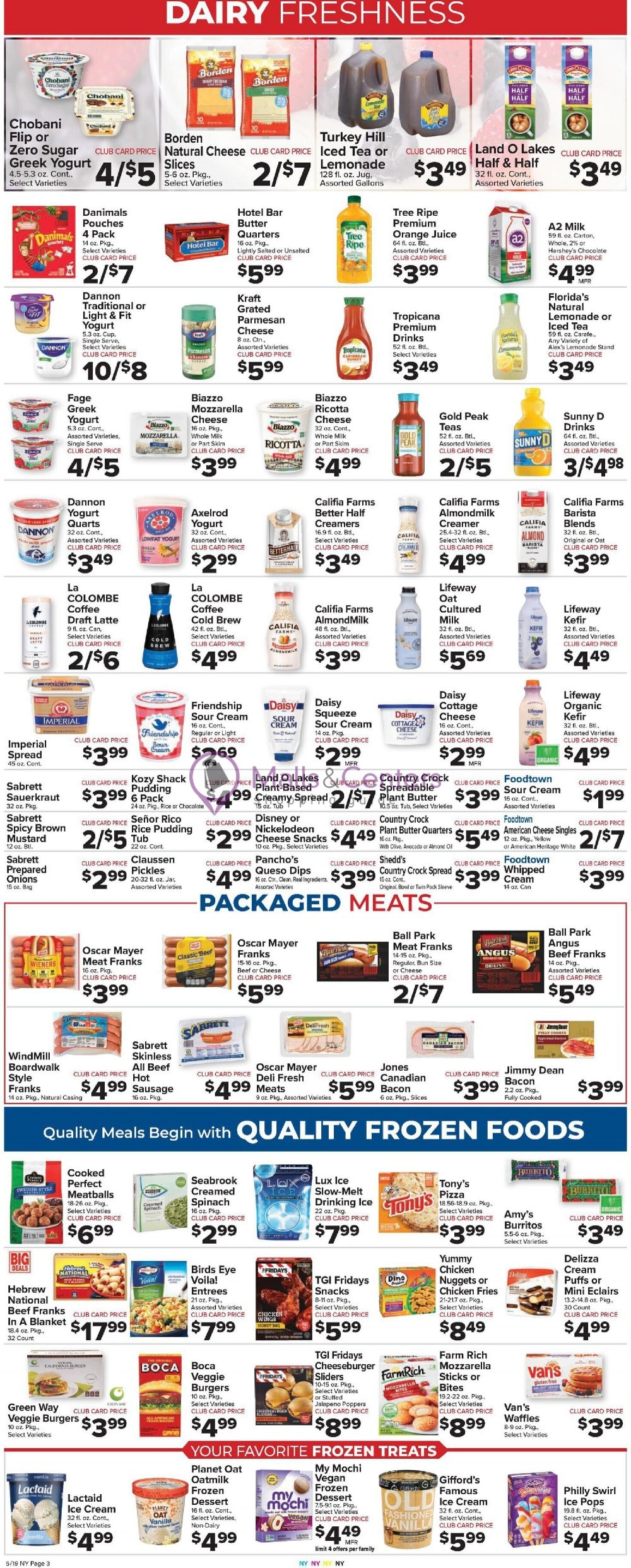 Foodtown Grocery Weekly ad valid from 05/19/2023 to 05/25/2023 MallsCenters