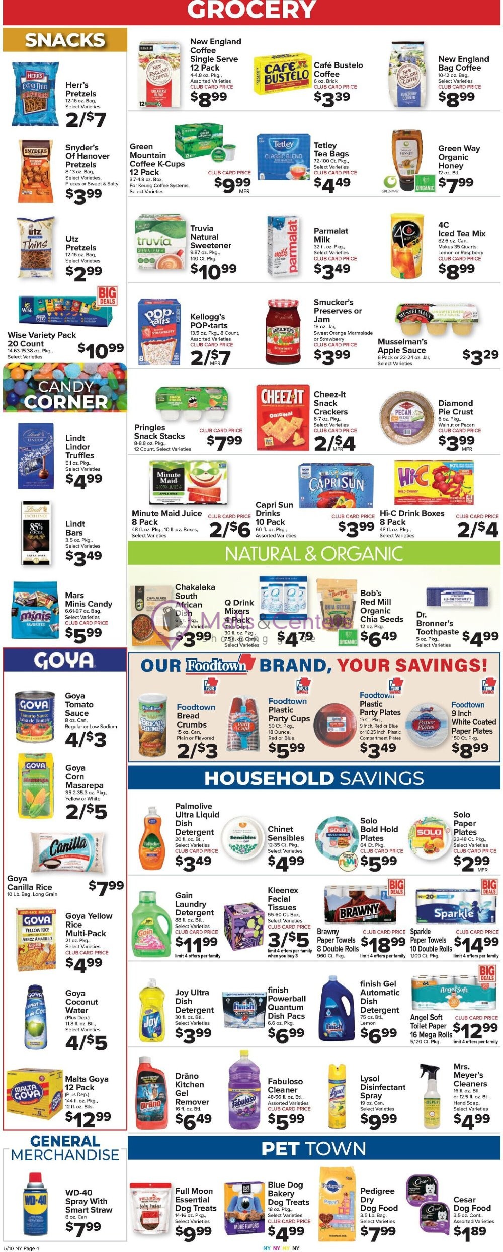 Weekly ad for Foodtown Grocery valid: 05/10/2024 - 05/16/2024, page 6