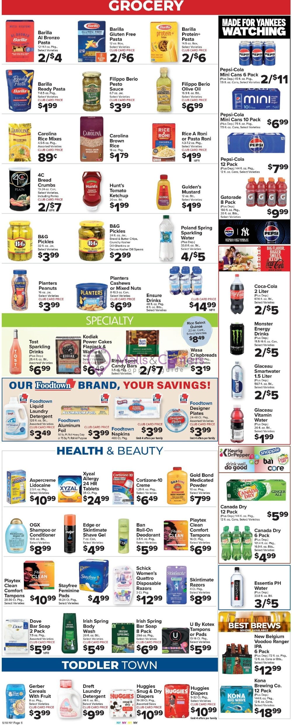 Weekly ad for Foodtown Grocery valid: 05/10/2024 - 05/16/2024, page 7