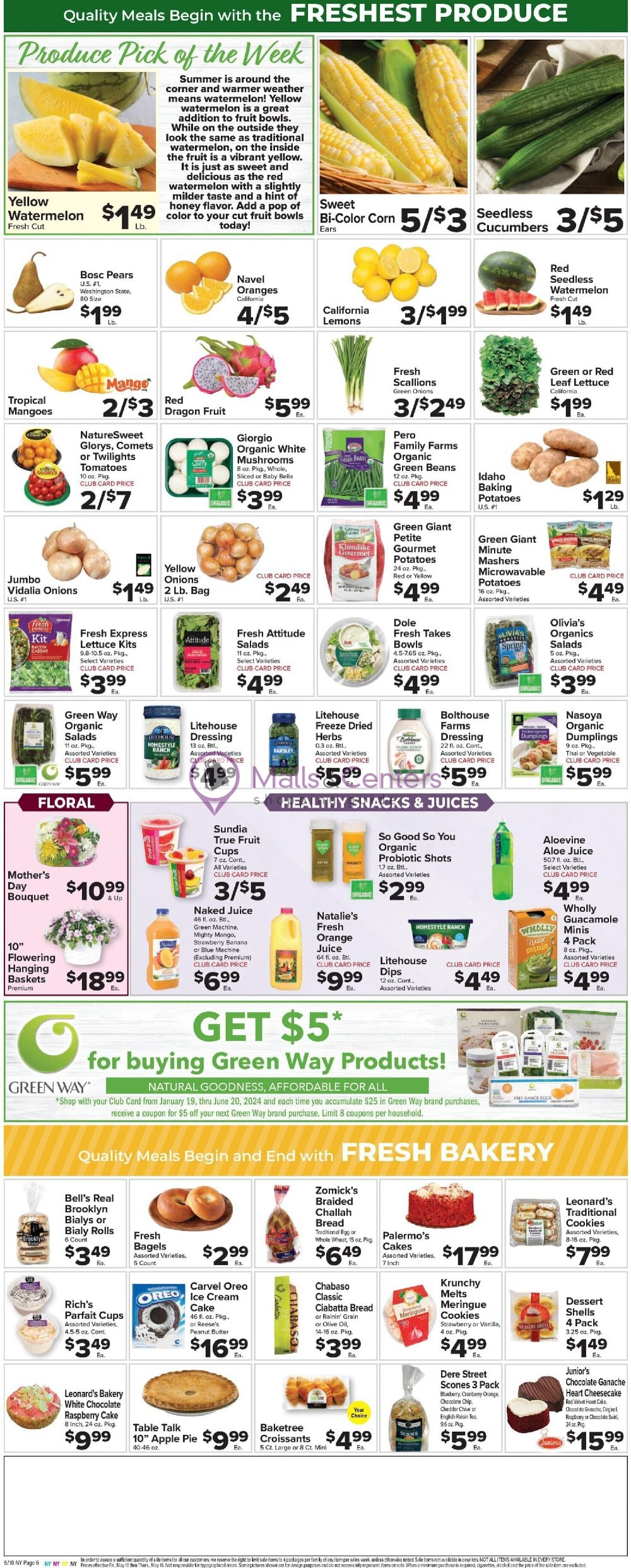 Weekly ad for Foodtown Grocery valid: 05/10/2024 - 05/16/2024, page 8