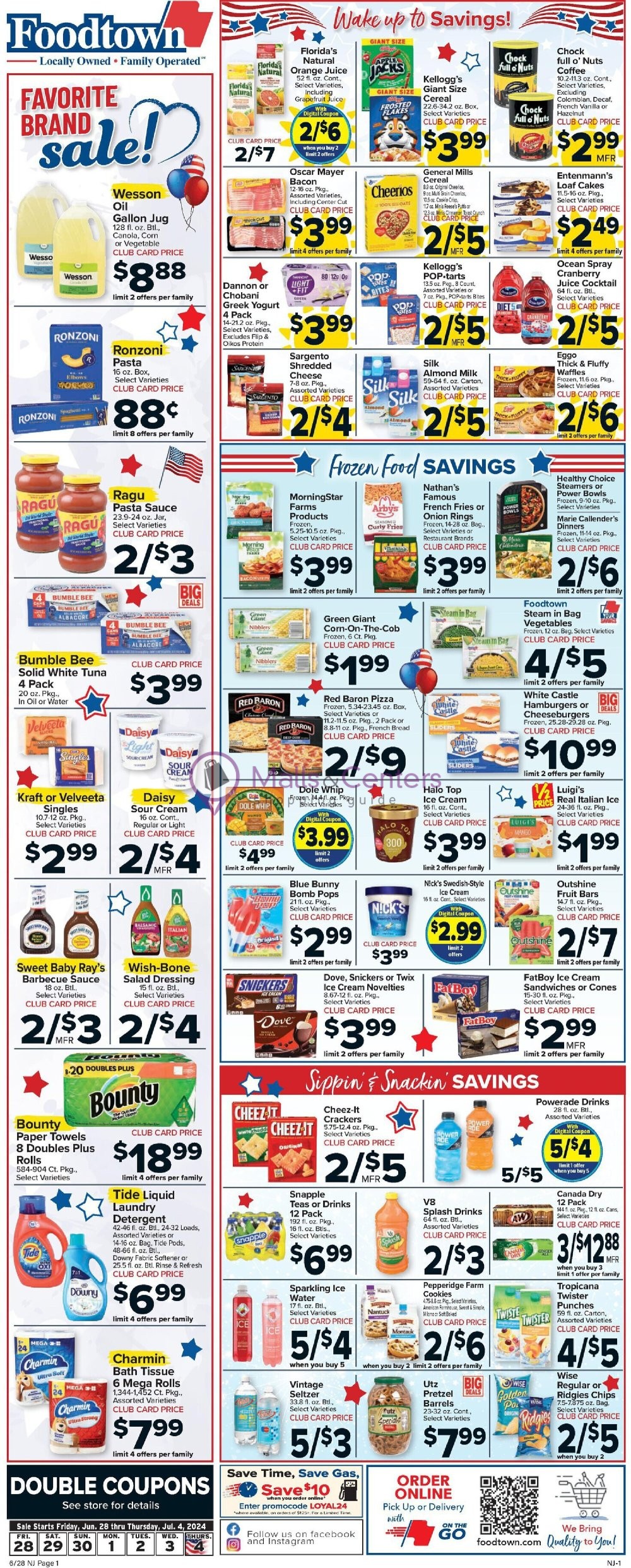 Weekly ad for Foodtown Grocery valid: 06/28/2024 - 07/04/2024, page 3