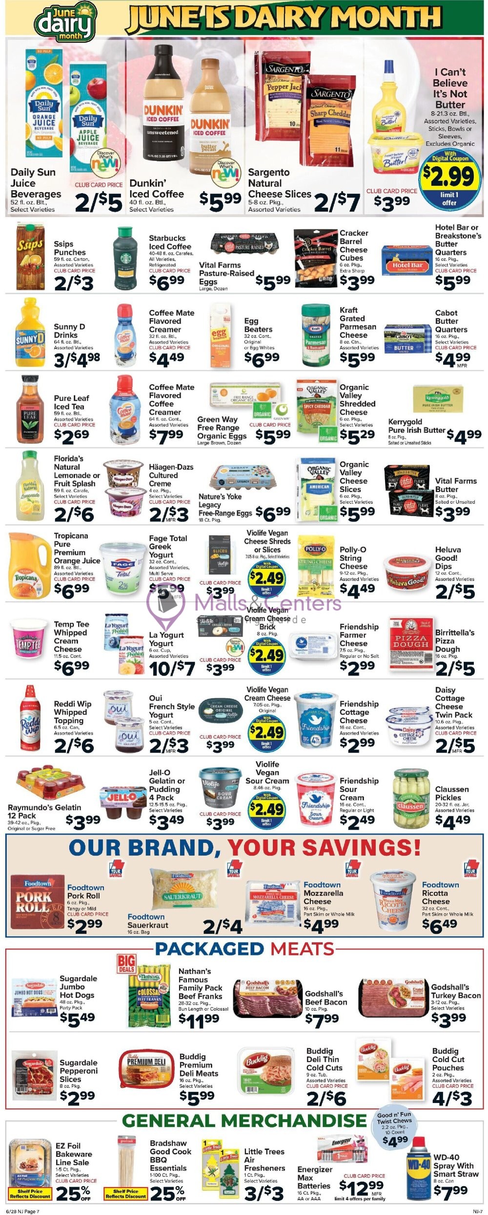 Weekly ad for Foodtown Grocery valid: 06/28/2024 - 07/04/2024, page 8