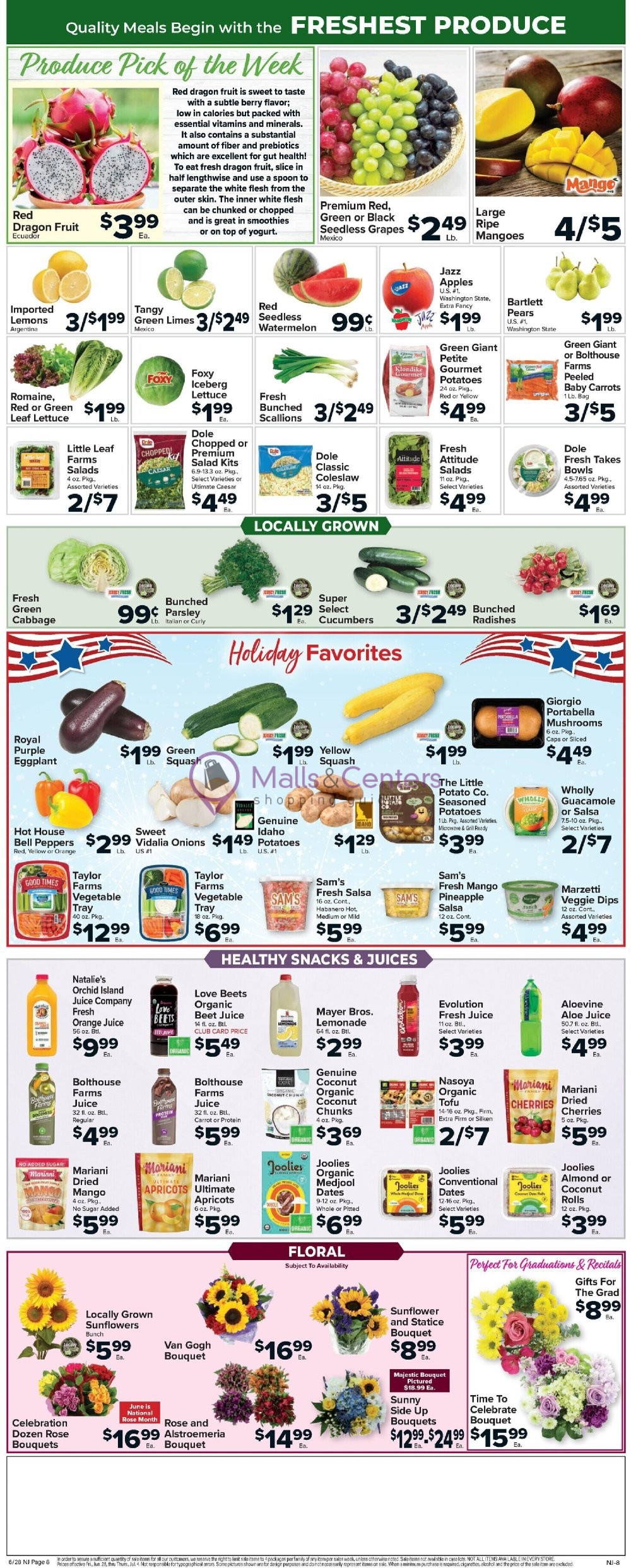 Weekly ad for Foodtown Grocery valid: 06/28/2024 - 07/04/2024, page 9