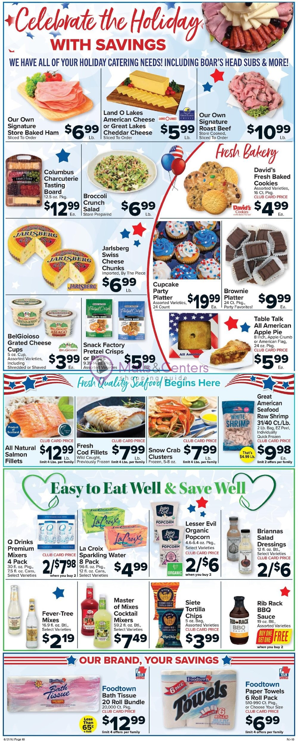 Weekly ad for Foodtown Grocery valid: 06/21/2024 - 06/27/2024, page 2
