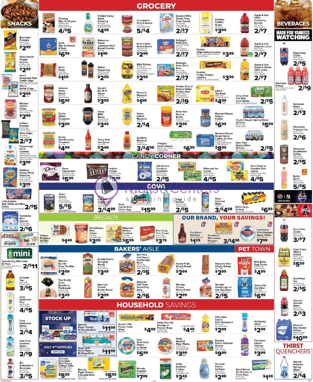 Weekly ad for Foodtown Grocery valid: 06/21/2024 - 06/27/2024, page 6