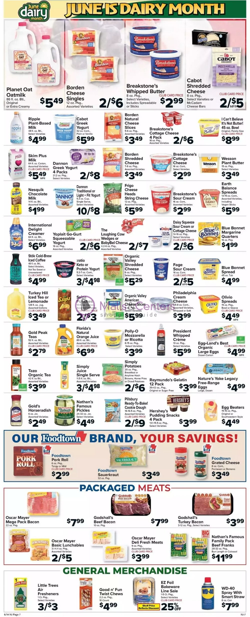 Weekly ad for Foodtown Grocery valid: 06/14/2024 - 06/20/2024, page 7