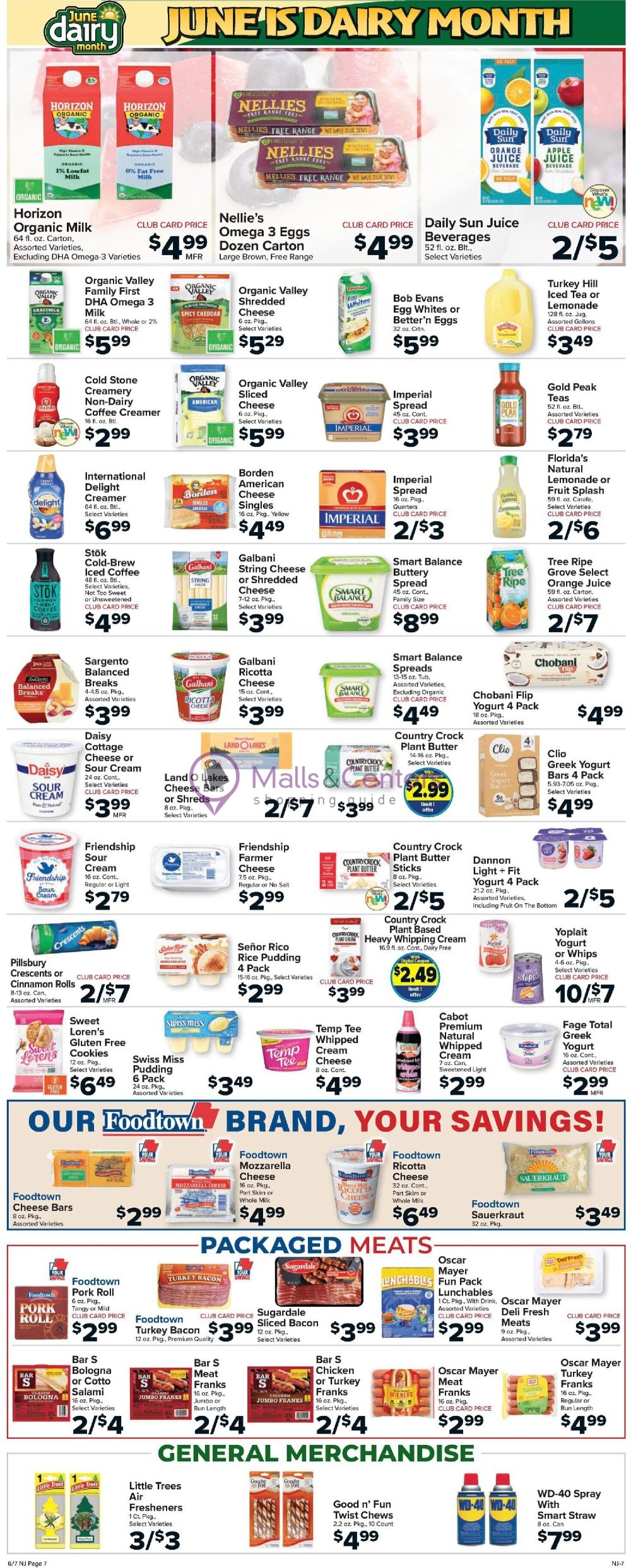 Weekly ad for Foodtown Grocery valid: 06/07/2024 - 06/13/2024, page 8