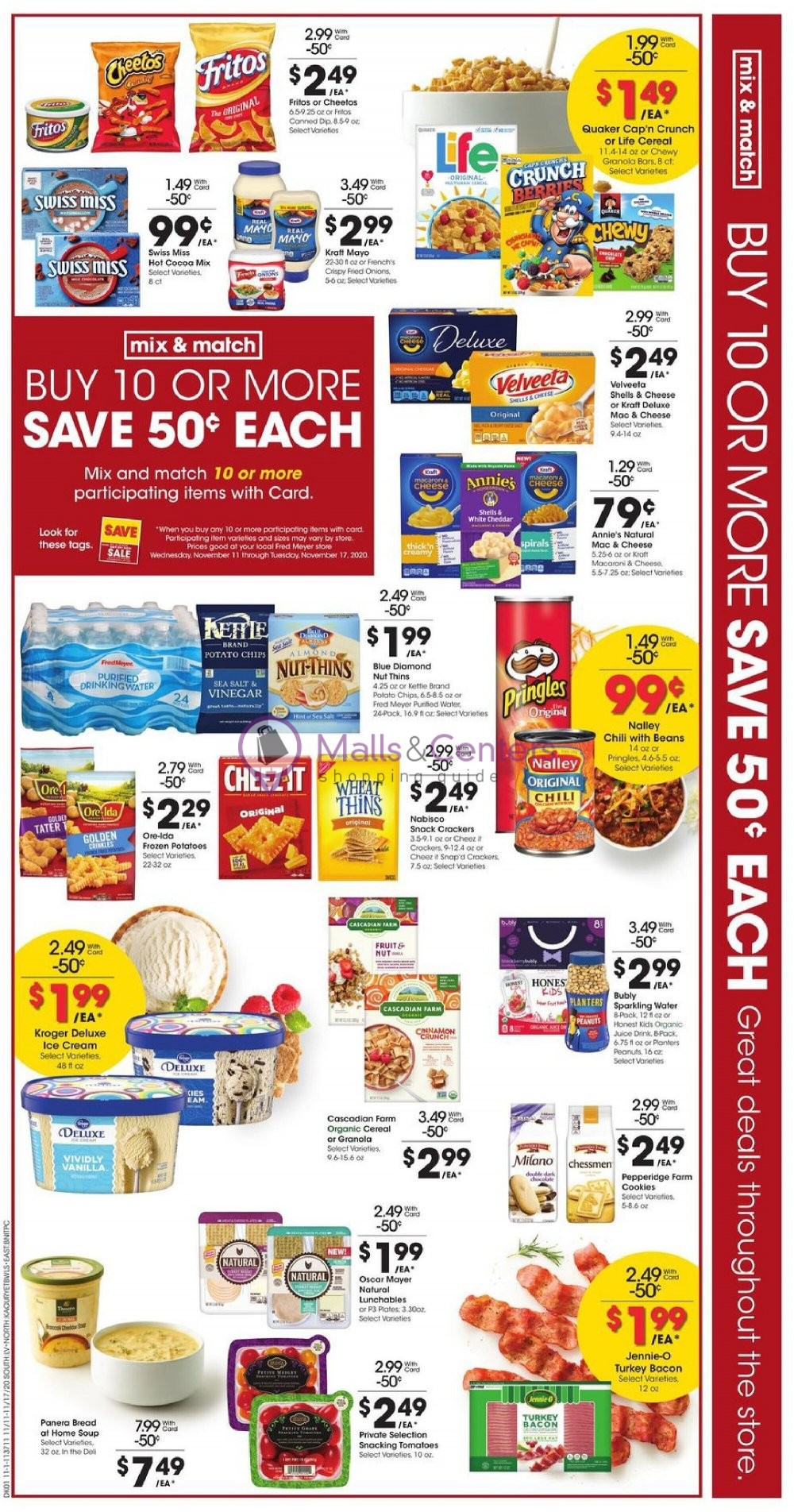 Fred Meyer Weekly ad valid from 11/11/2020 to 11/17/2020 MallsCenters