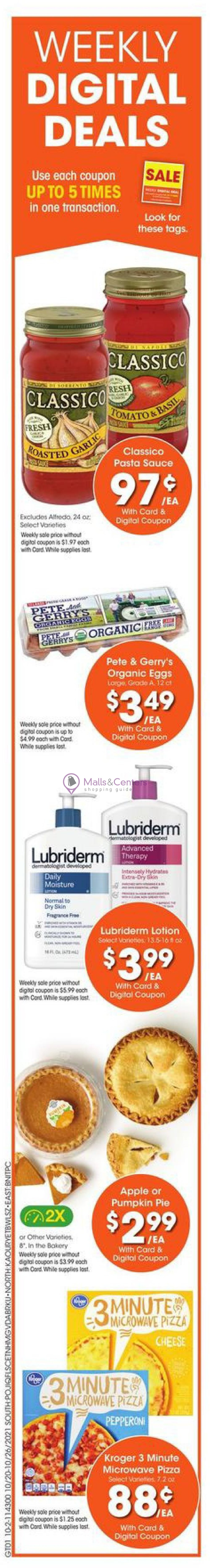 Fred Meyer Weekly ad valid from 10/20/2021 to 10/26/2021 MallsCenters