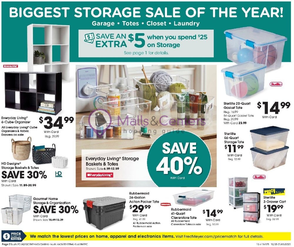 Fred Meyer Weekly Ad sales & flyers specials MallsCenters