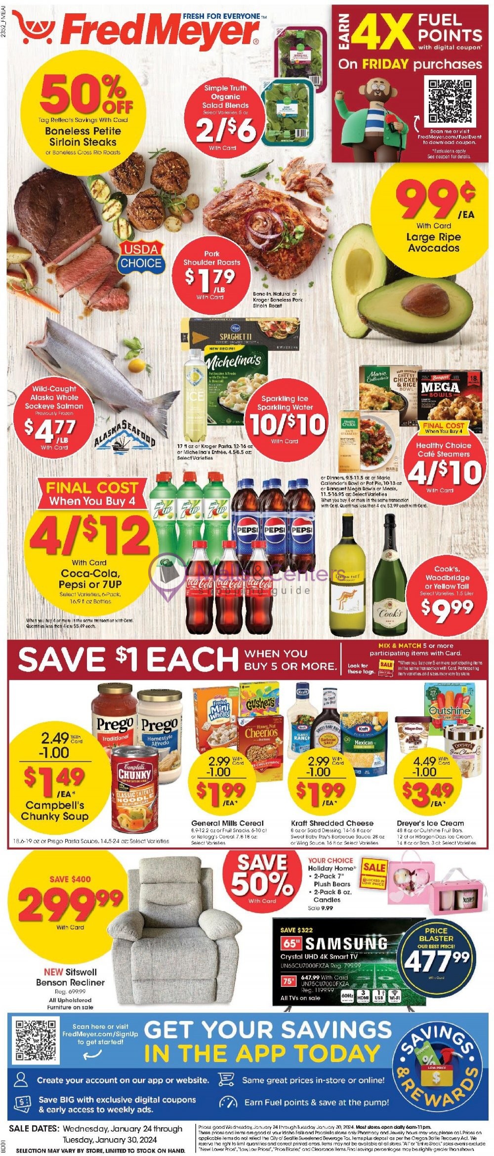Fred Meyer Weekly Ad, from Wed, 1/24/2024 sales & flyers specials