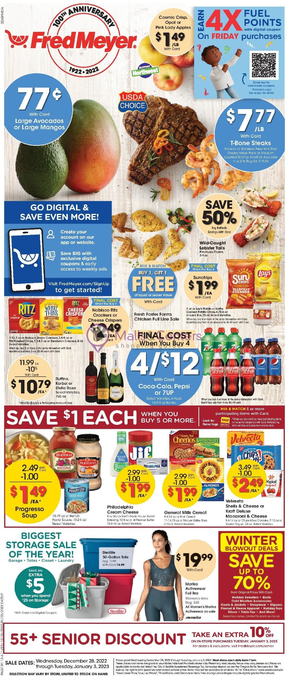 Fred Meyer Weekly Ad sales & flyers specials MallsCenters