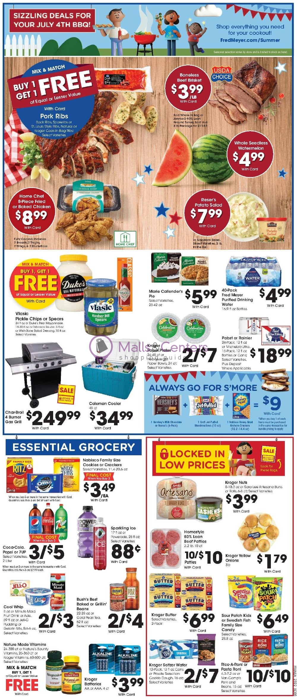Fred Meyer Weekly ad valid from 06/28/2023 to 07/04/2023 MallsCenters