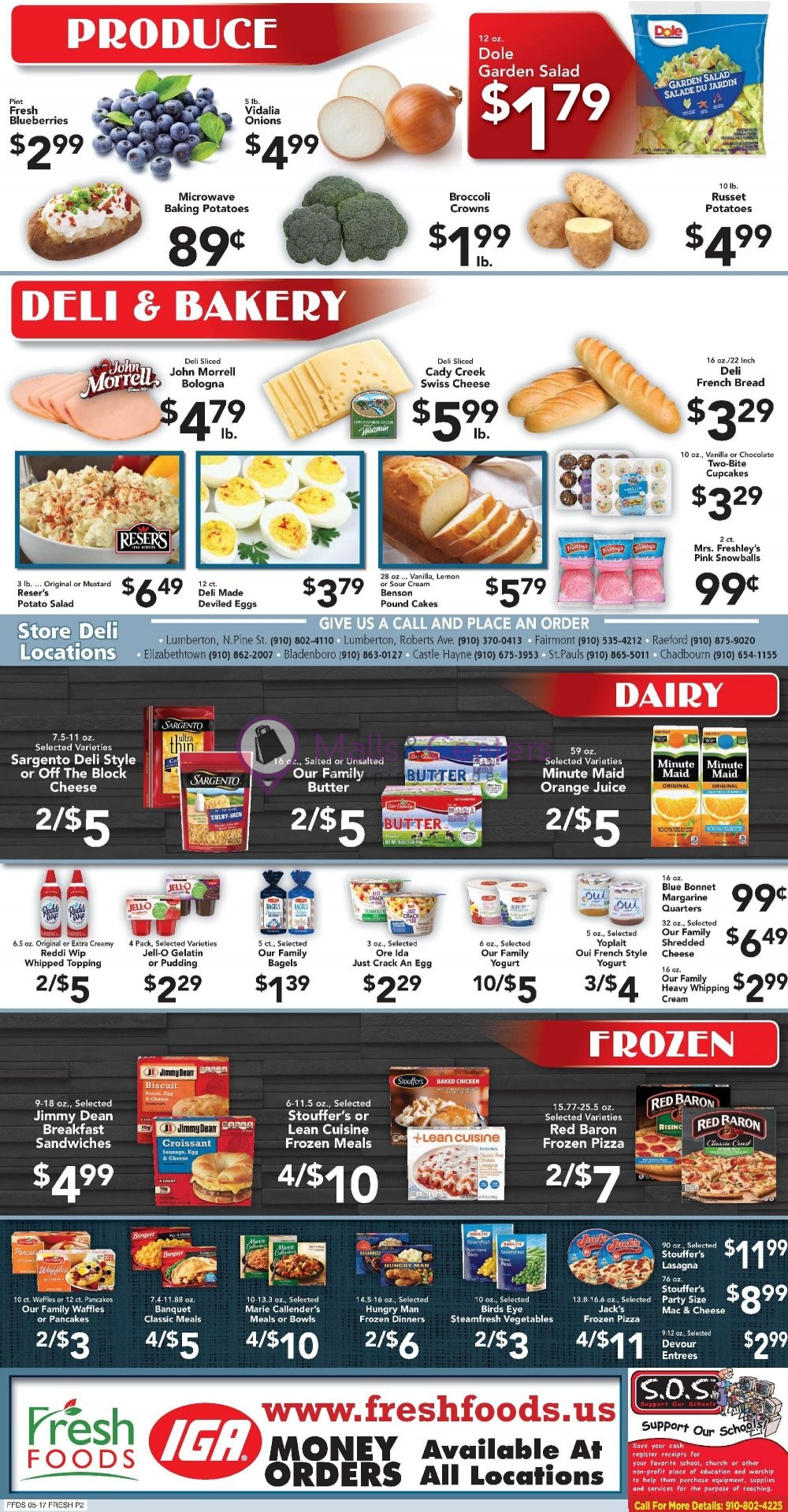 Fresh Foods IGA Weekly Ad sales & flyers specials MallsCenters