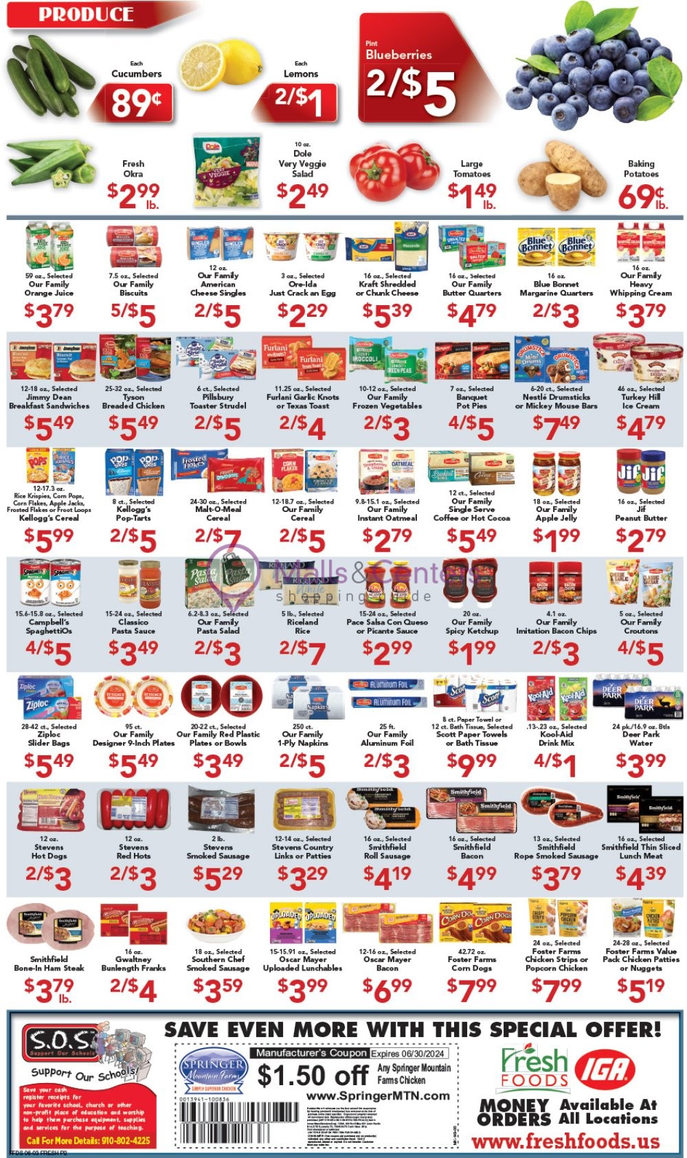 Weekly ad for Fresh Foods IGA valid: 06/03/2024 - 06/09/2024, page 2