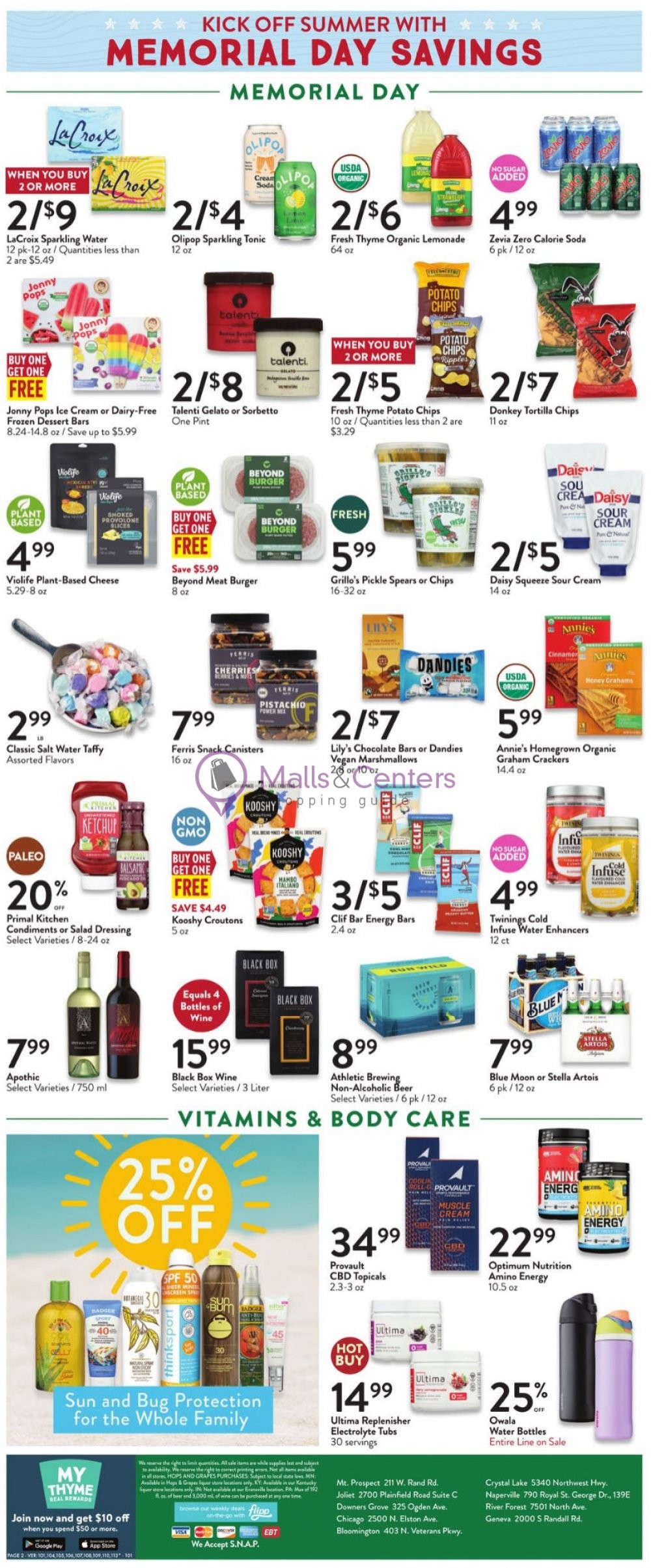 Weekly ad for Fresh Thyme valid: 05/24/2023 - 05/30/2023, page 2 Weekly ad for Fresh Thyme valid: 05/24/2023 - 05/30/2023, page 2