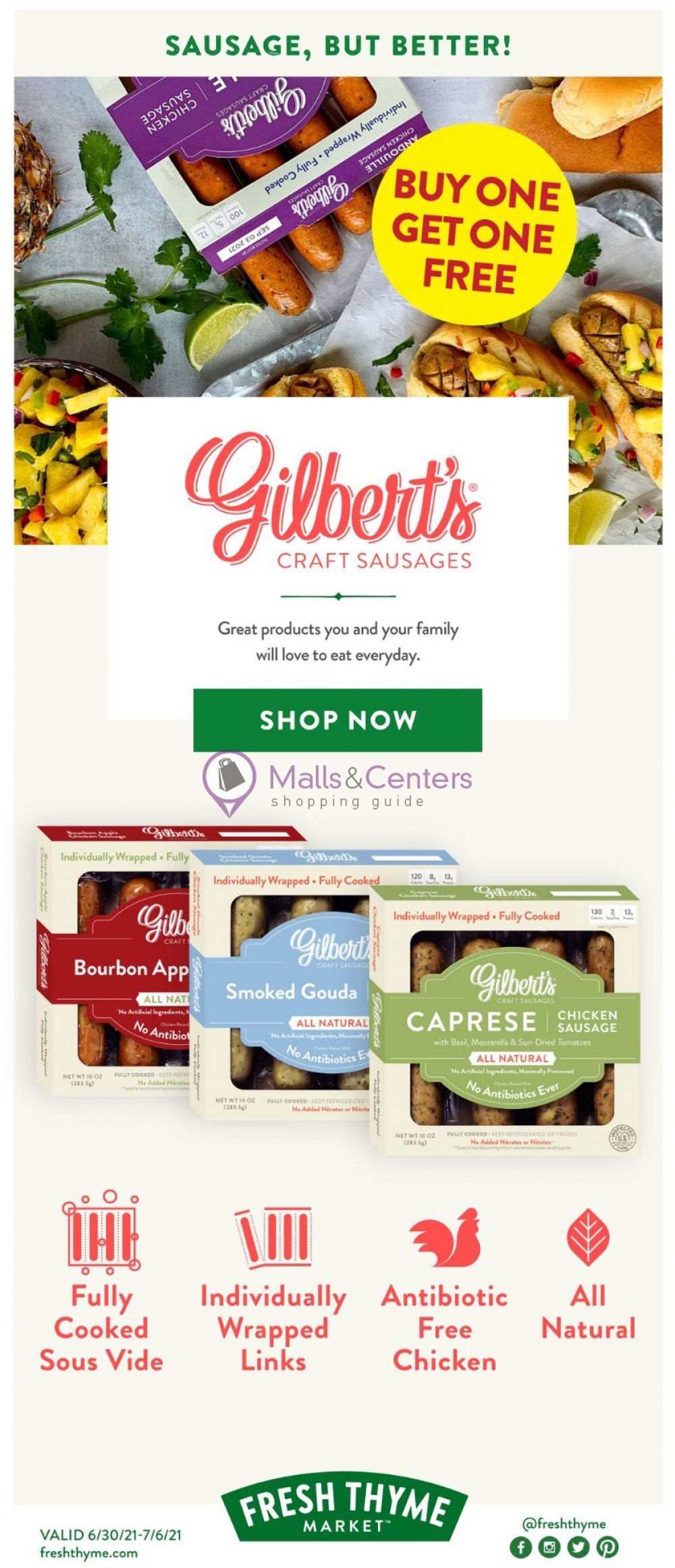 Fresh Thyme Weekly Ad sales & flyers specials MallsCenters