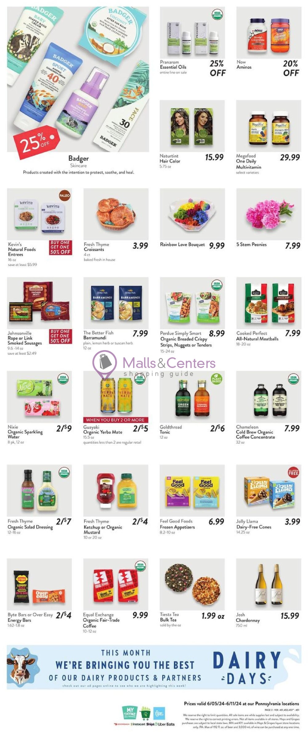 Weekly ad for Fresh Thyme valid: 06/05/2024 - 06/11/2024, page 2 Weekly ad for Fresh Thyme valid: 06/05/2024 - 06/11/2024, page 2