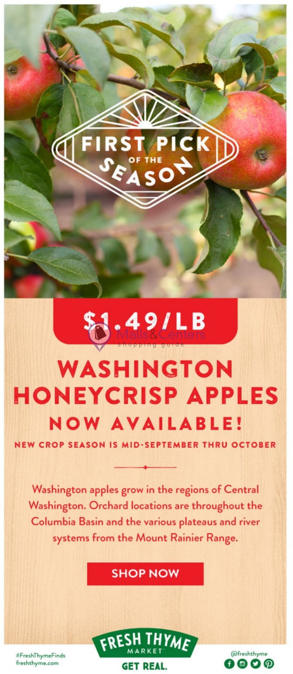 Fresh Thyme Weekly Ad sales & flyers specials MallsCenters