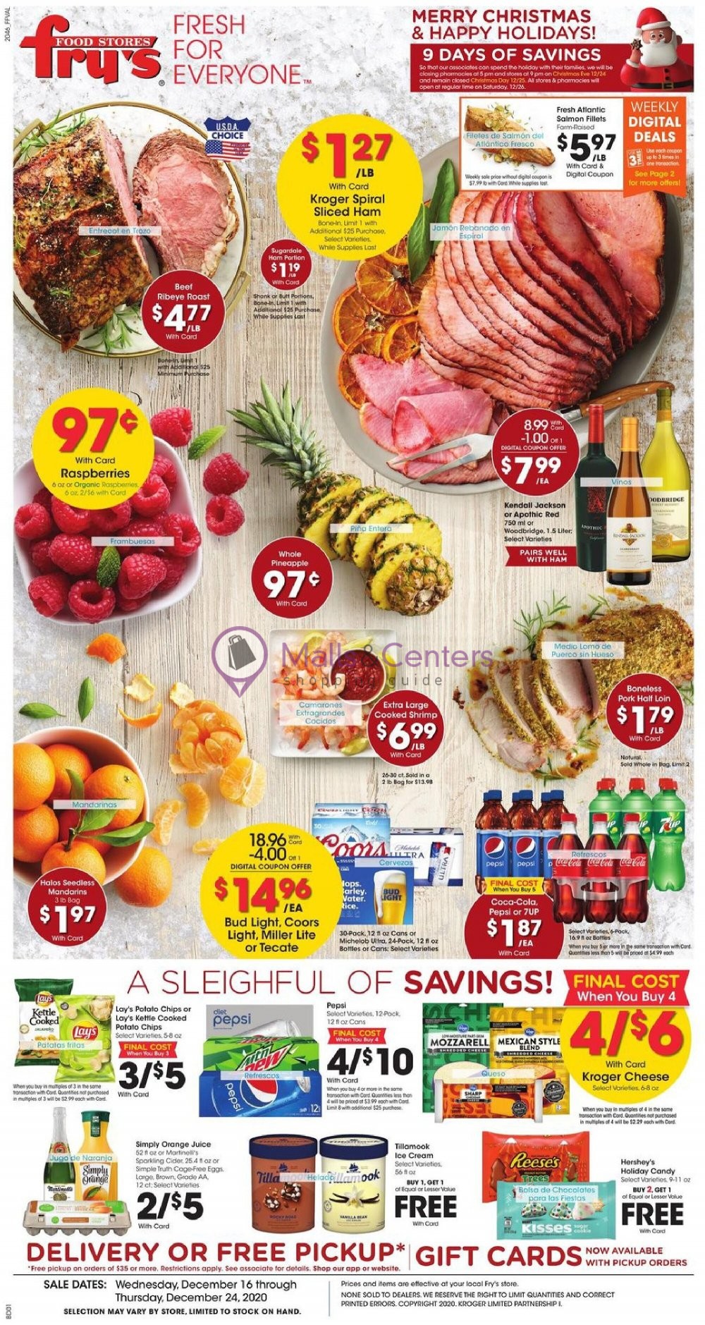 Fry's Food Stores Weekly Ad sales & flyers specials MallsCenters