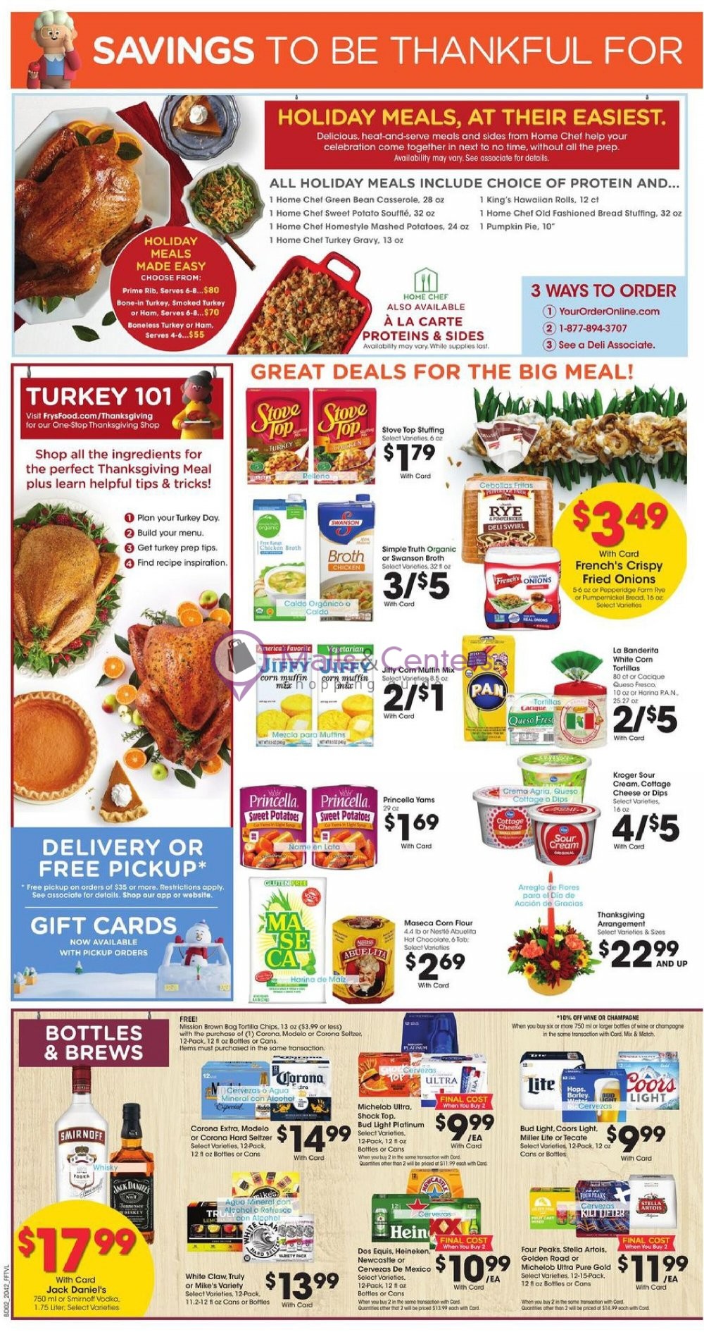 Fry's Food Stores Weekly ad valid from 11/18/2020 to 11/26/2020