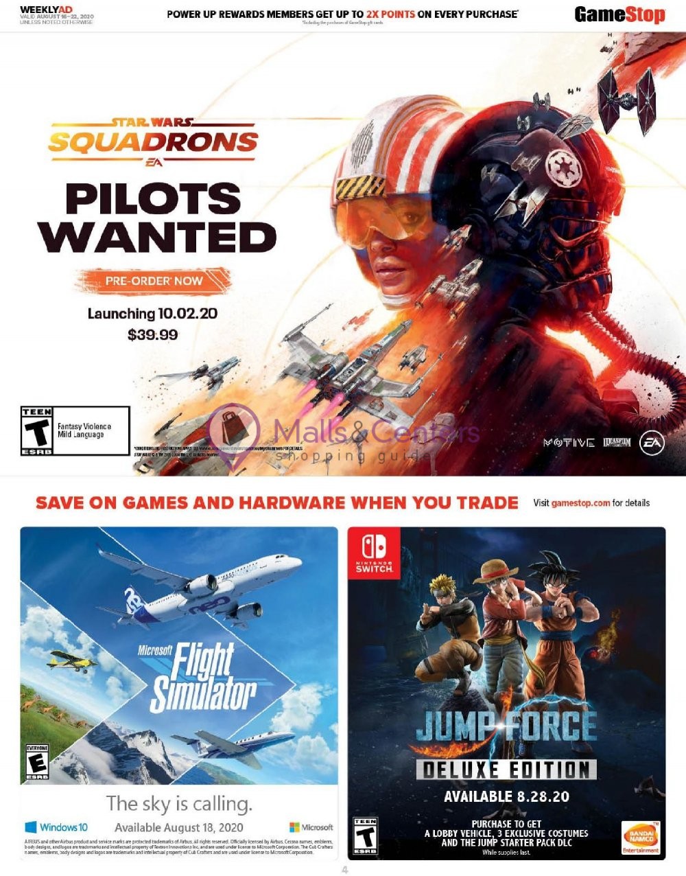 GameStop Weekly Ad sales & flyers specials MallsCenters