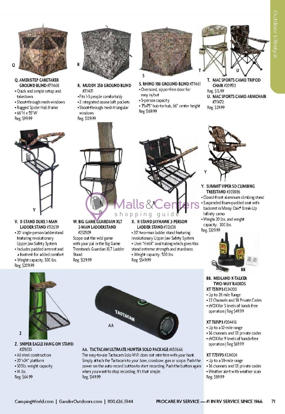 Gander Mountain Weekly Ad sales & flyers specials MallsCenters