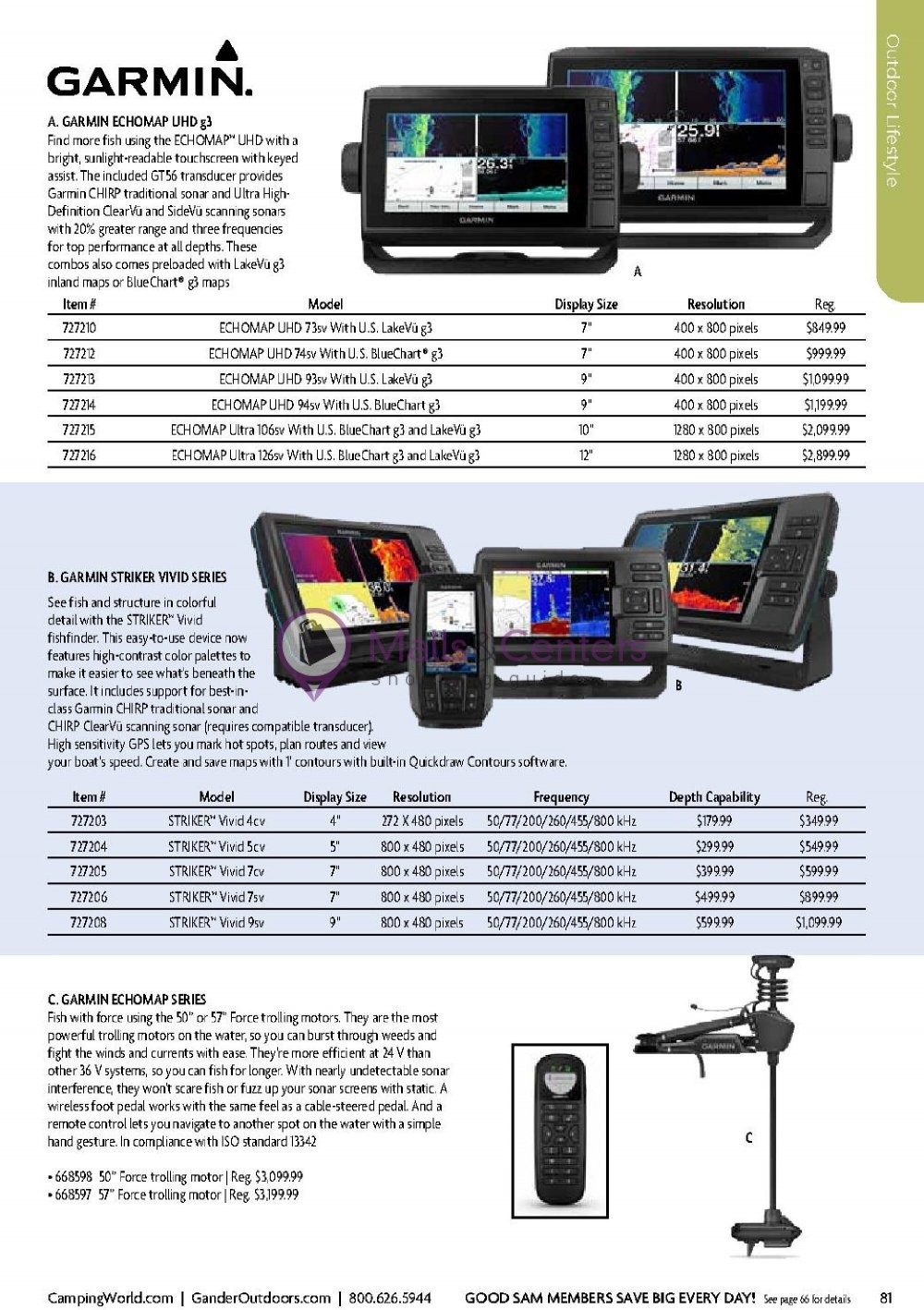 Gander Mountain Weekly Ad sales & flyers specials MallsCenters