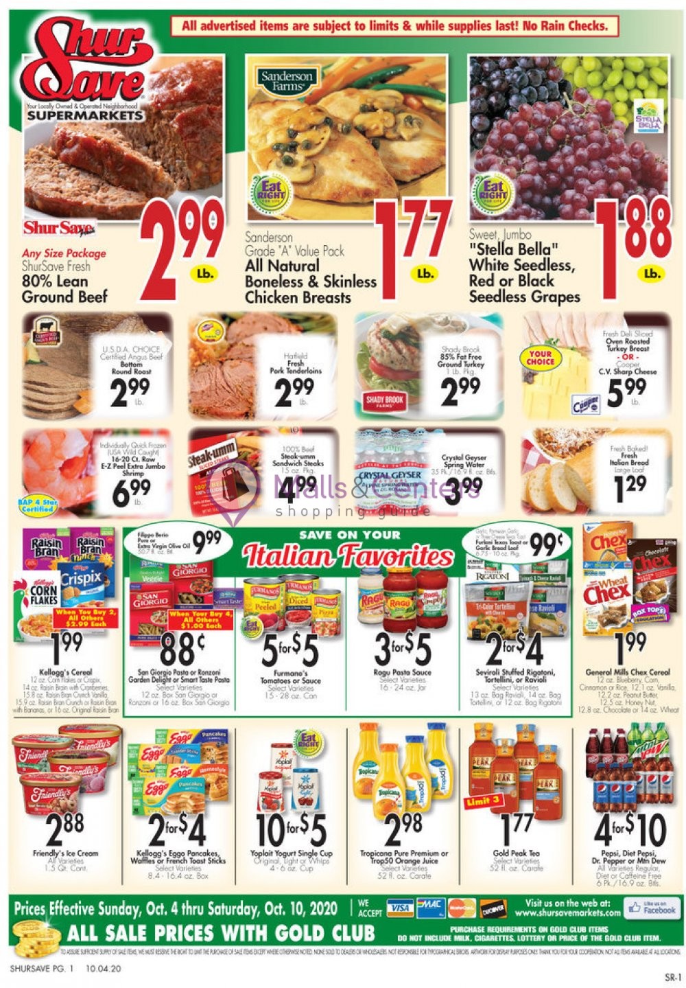 Gerrity's Supermarkets Weekly Ad sales & flyers specials MallsCenters