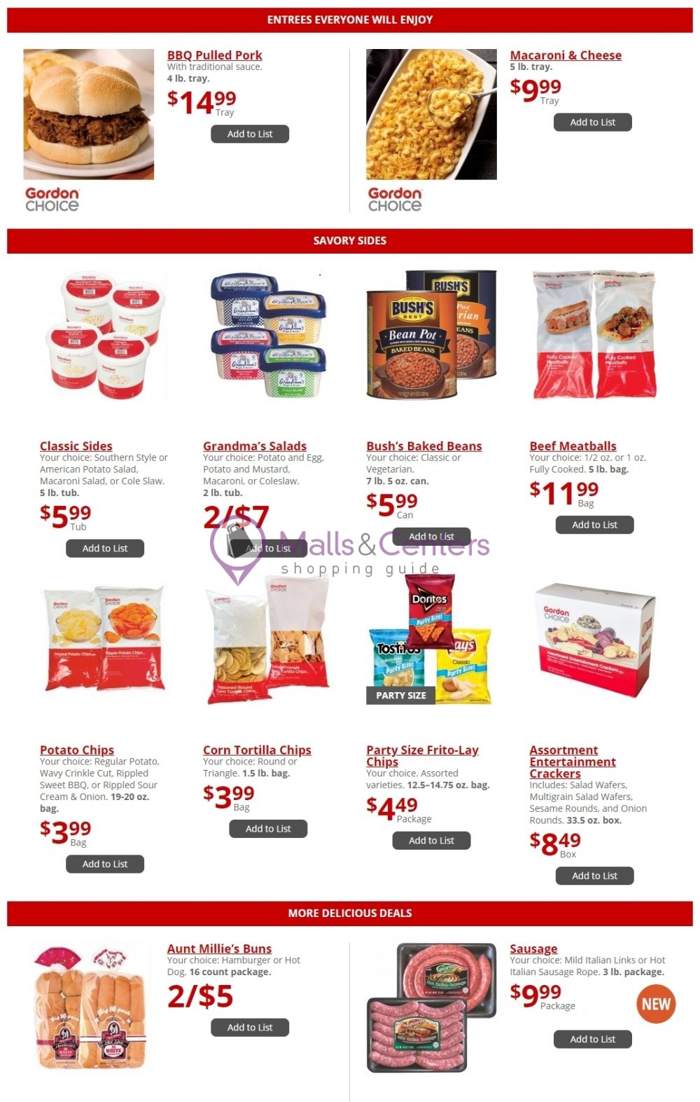 GFS Gordon Food Service Weekly ad valid from 06/28/2020 to 07/04/2020 MallsCenters