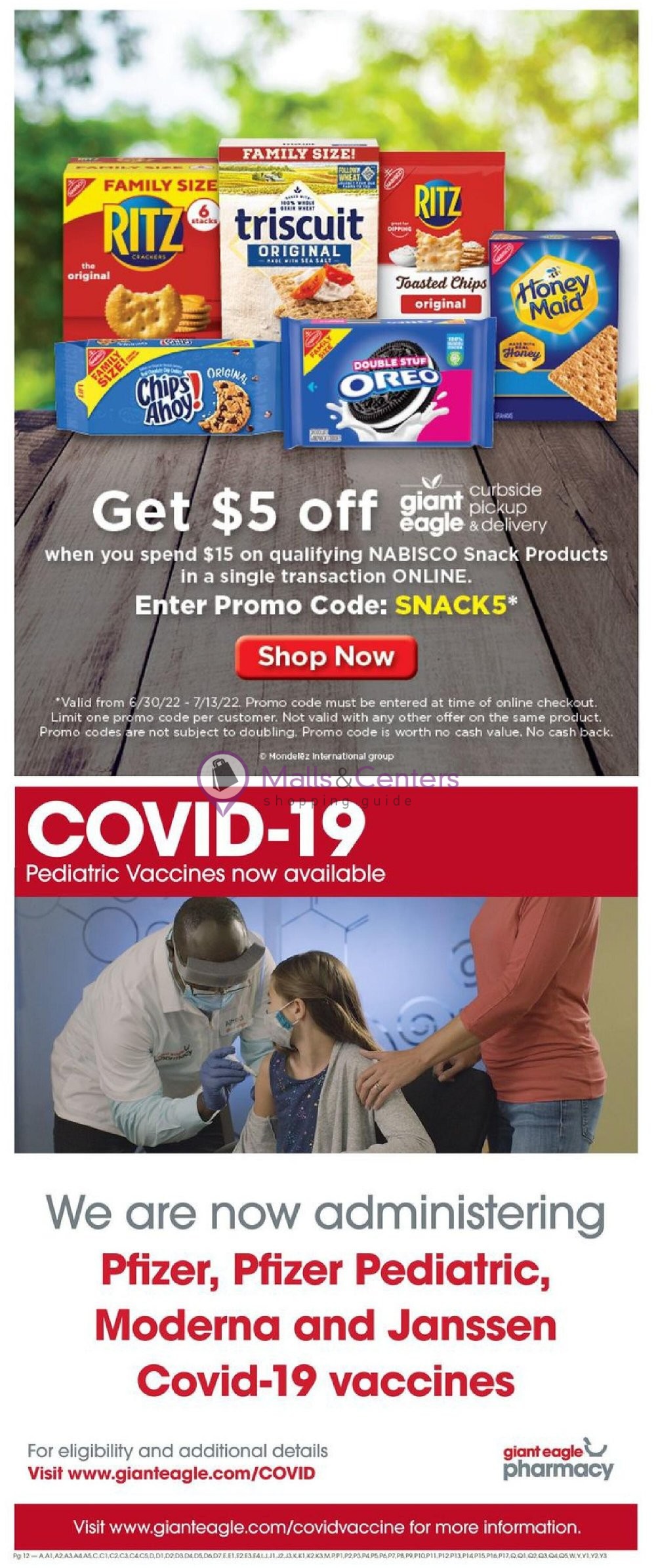 Giant Eagle Weekly Ad sales & flyers specials MallsCenters