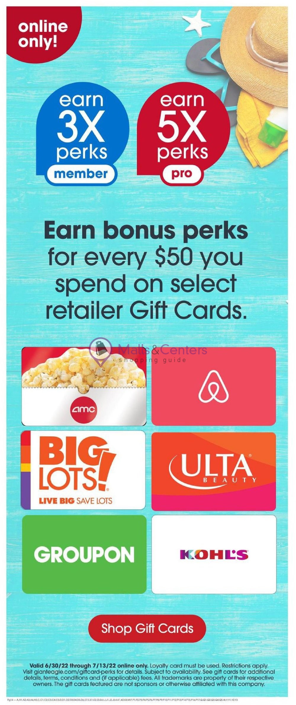 Giant Eagle Weekly Ad sales & flyers specials MallsCenters