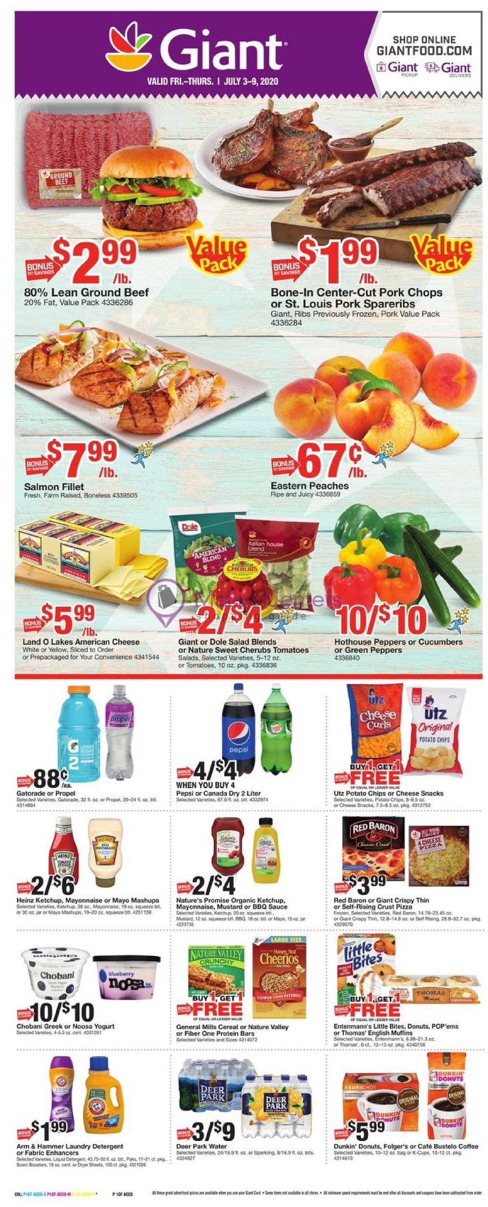 Giant Food Stores Weekly ad valid from 07/03/2020 to 07/09/2020