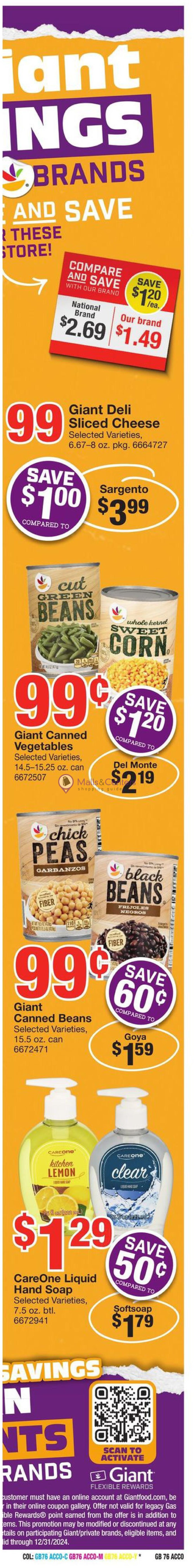 Weekly ad for Giant Food Stores valid: 06/21/2024 - 06/27/2024, page 4