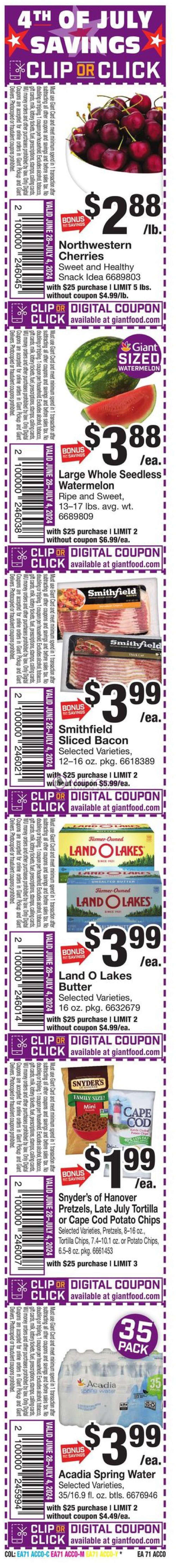 Weekly ad for Giant Food Stores valid: 06/28/2024 - 07/04/2024, page 5