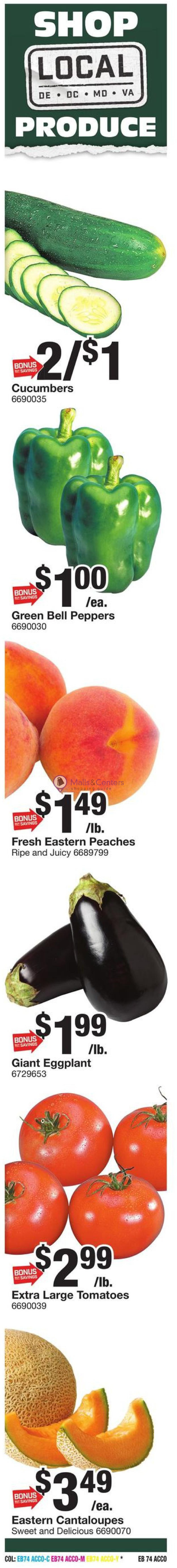 Weekly ad for Giant Food Stores valid: 06/28/2024 - 07/04/2024, page 6
