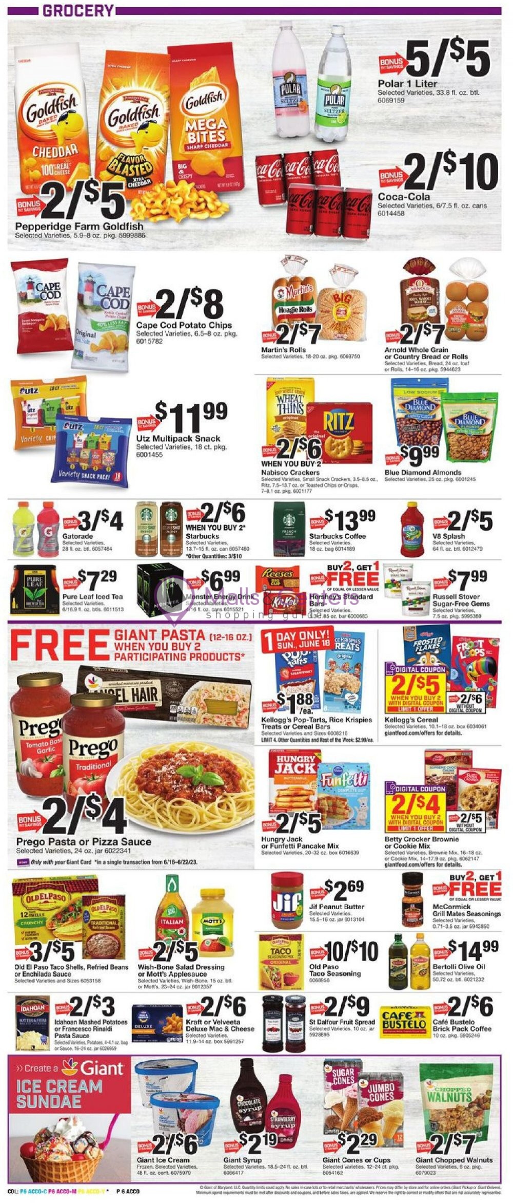 Giant Food Stores Weekly ad valid from 06/16/2023 to 06/22/2023